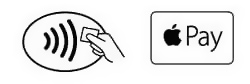 Visa Paywave and Apple Pay symbols